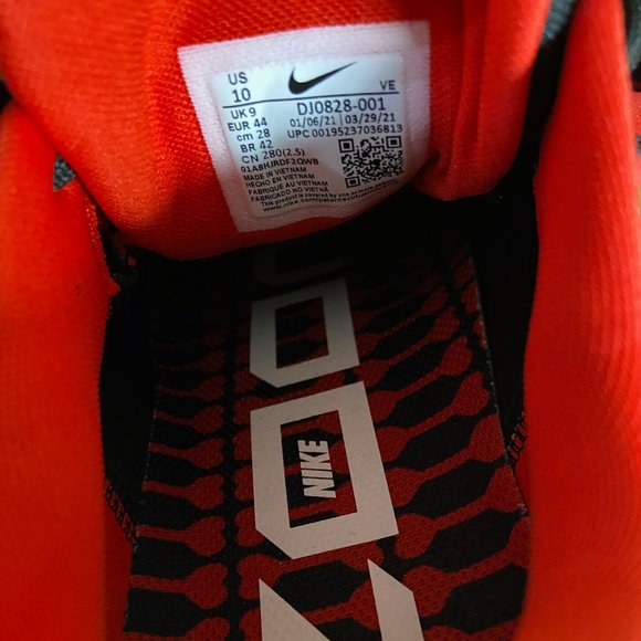 Nike Zoom Pegasus 38 Georgia Bulldogs UGA Dawgs Shoes Mens DJ0828-001 NEW - Picture 9 of 16